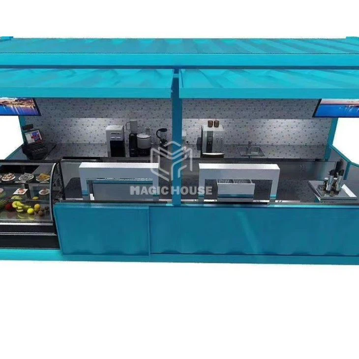 CARGO CONTAINER CAFE USA