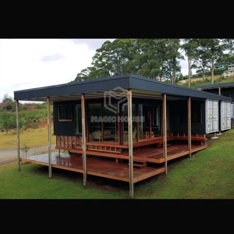 Orkusparandi og umhverfisvænt gámahús