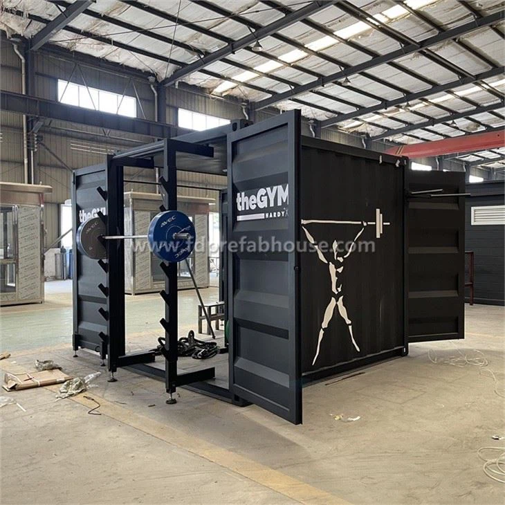 Container Crossfit Gym To Usa